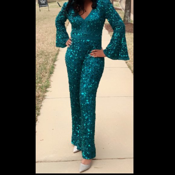Sequin Jumpsuit